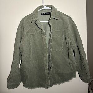 Zara Corduroy Shacket